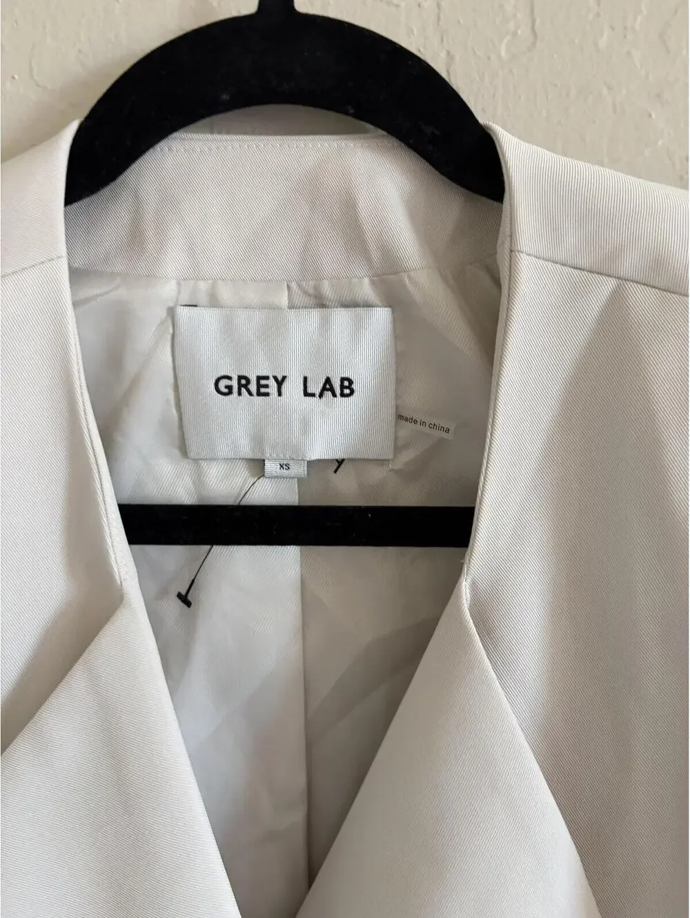 Grey Lab Cropped Blazer